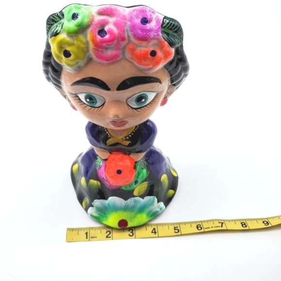 Frida Kahlo coin bank statue made in Mexico 🇲🇽 - Picture 4 of 9